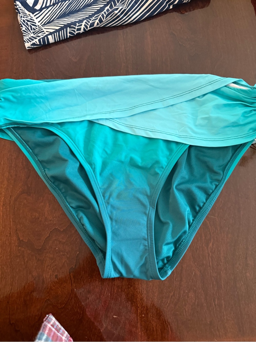 Turquoise Ombre Bikini Bottom